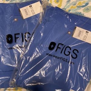 Figs Zamora Joggers in Ceil Blue